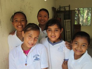 Schoolgirls from  Boca de Tomatlan