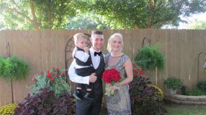 Matt and Emily’s wedding w/ little Greyson