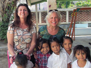 Sue and Marla in Quimixto